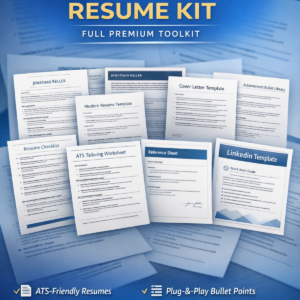 Operations & Business Resume Kit